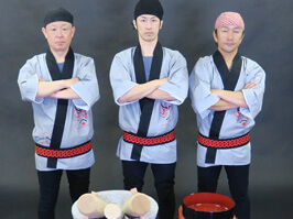 餅つき　出張パフォーマンス　大阪