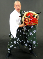 獅子舞　餅つき　出張　大阪